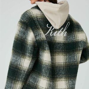 Kith Women Fawn II Shacket in Stadium NWOT